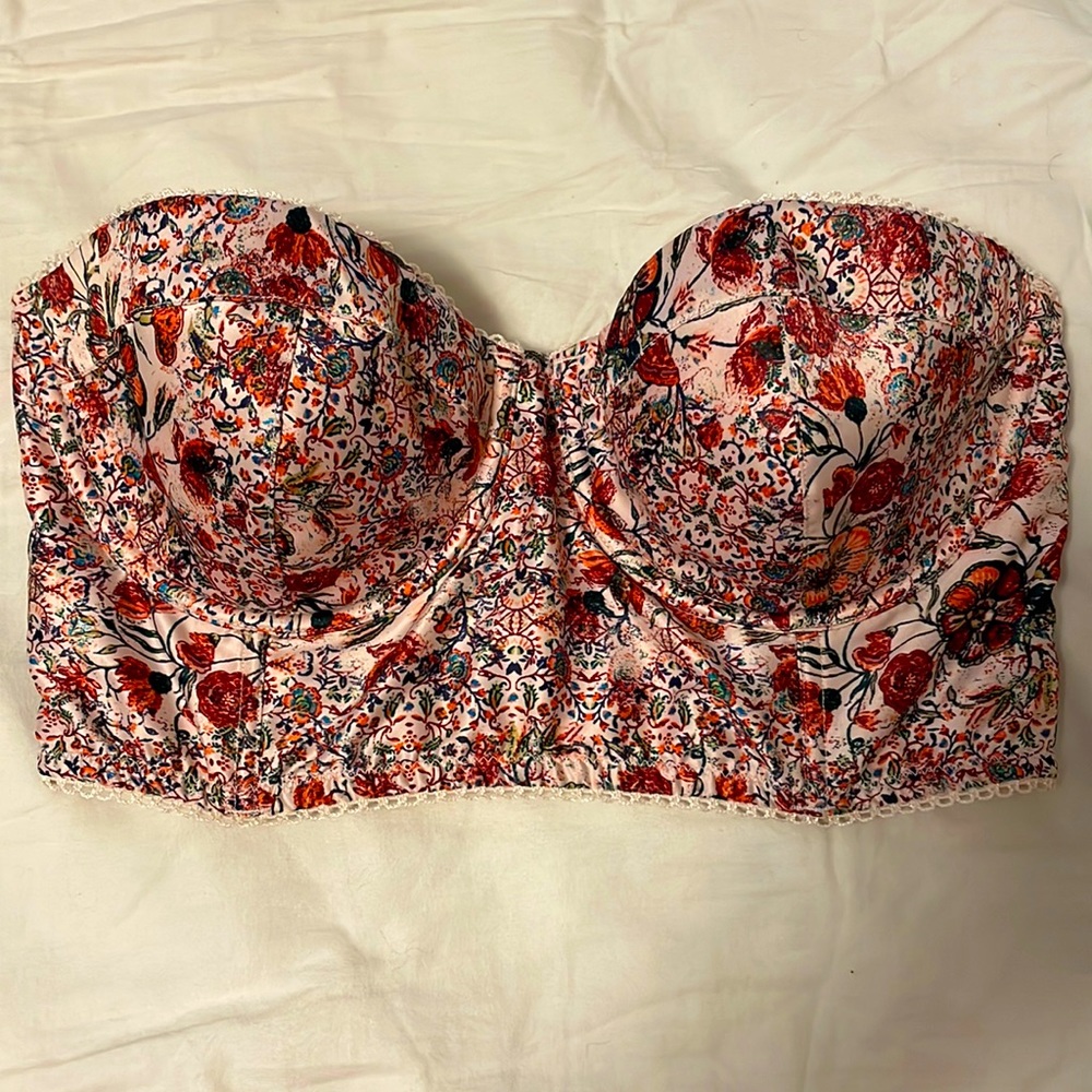 Victoria’s Secret Floral Bustier